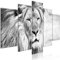 murando - Akustikbild 225x112 cm Bilder miit Akustikschaumstoff Hochleistungsschallabsorber Schallschutz Leinwandbild XXL 5 tlg Wandbild g-B-0075-b-o