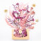Kunstharz.Art Echte & natürliche getrocknete Blumen - Geschenk zum Muttertag & Ostern, Basteln mit Resin oder Osterdekoration, Blüten und Trockenblumen Set, Gastgeschenk für Hochzeit (Rosa Pink)