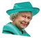 XIAOCONG Personalisierte Elizabeth Fensteraufkleber, Fensterbild der Königin, lustige Auto-Fensterfahrt, Queen Of England Autoaufkleber, wasserdicht