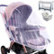 Mosquitera para Bebé: Protección antimosquitos. Red antiinsectos Universal y Plegable para Carrito, Capazo, Cuna y Silla de Paseo. Tu bebé descansa Protegido