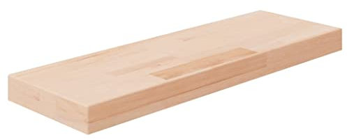 vidaXL Panneau d'étagère 60x20x4 cm Bois de chêne Massif Non traité
