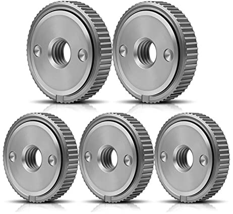 5 Pieces of M14 Angle Grinder Chuck Tool, Lock Plate Chuck, Quick Clamp, Angle Grinder Accessories