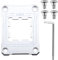 Create Idea AM5 Soporte de CPU AM5 Marco de Contacto antiflexión con 4 Tornillos y 1 Destornillador correctivo Anti-flexión Marco de fijación 75 x 56 mm/2.95 x 2.2 Pulgadas Plateado