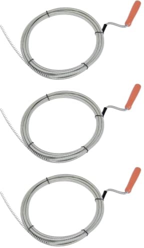 Mannesmann Rohrreinigungswelle mit Kurbel, 3 m, M49903 (Packung mit 3)