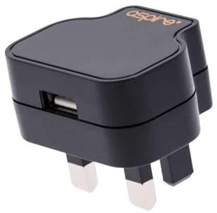Aspire UK Wall Plug Charger, E-Cigarettes, Features a UK 3-pin plug, 5V 1 Amp USB adaptor