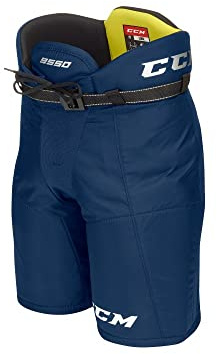CCM Super Tacks 9550 Hose Bambini, Größe:M, Farbe:Navy