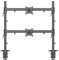 HFTEK - Dual Monitor Halterung für 2 monitore 15-34 Zoll Curved Bildschirme 15kg pro arm Monitor Mount Höhenverstellbar Neigbar Schwenkbar 360° Drehbar VESA 75 100 - MS222C-N Individuell umrüstbar