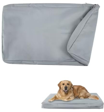 YUNCHONGuk Bezüge für Hundebetten,Hundebett Wechselbezug,Hundekissen Ersatzbezug,Hundematratze Bezug,Wasserdicht Hundebett-Auskleidung,Waschbar Abnehmbare Bezug für Haustier Hundekissen (M)