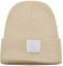 Herren Ha Elastische Strickmütze, warm, extra dick, Ohr, Wollmütze, über Strickmütze, warme Mützen, Weihnachten, Wintermütze, große Beanie-Mütze, dunkelgrüne Strickmütze, Damen, schwarze Wollmütze,