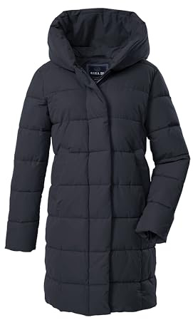 G.I.G.A. DX Damen Steppparka/Funktionsparka in Daunenoptik mit Kapuze GW 58 WMN QLTD PRK, dunkelnavy, 38, 43528-000