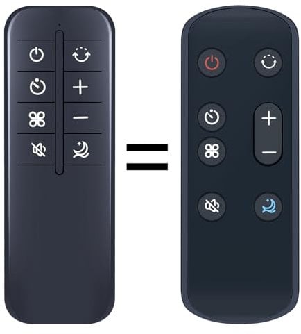 New Replacement Remote Control Compatible with LEVOIT 36 Bladeless Tower Fan & Air Purifier for Bedroom
