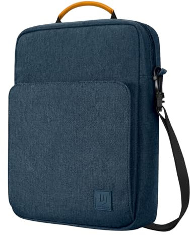 Dadanism 9-11 Inch Tablet Sleeve Bag Carrying Case with Shoulder Strap for iPad (A16) 11, iPad 10th Gen 10.9 Air 5/4, i-Pad Air/Pro 11, i-Pad 9/8/7th 10.2, Galaxy Tab A9+ Plus 11, Indigo