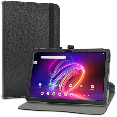 LiuShan Custodia per Acer Iconia Tab P10,360 gradi di rotazione custodia in Pelle PU con supporto caso per Acer Iconia Tab P10 (P10-21Q-83VZ) 10,4 Pollici Android Tablet, Nero