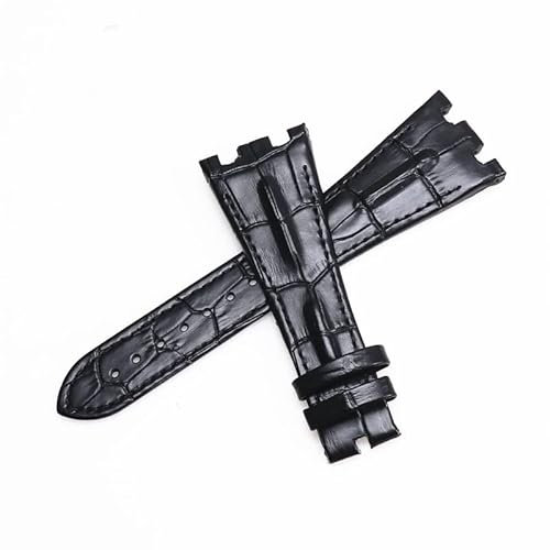 JPXXFM 28mm Uhrenband Ersatz-Uhrengurtzubehör für Audemars Piguet AP Royal Oak-Blue Orange/Blue White