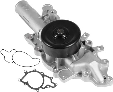 Motoforti Engine Water Pump for Mercedes-Benz C-Class 1997-2007 6112000201 | 6112001201, Cooling Water Pump, 2 Gaskets, 1 Set