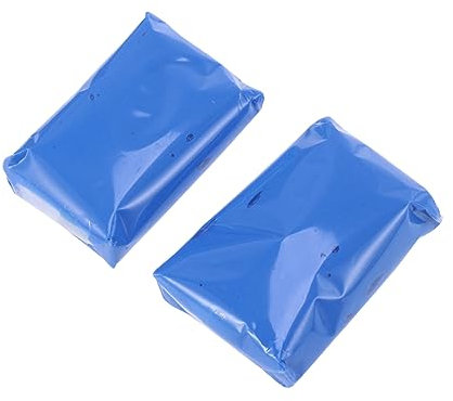GRIRIW 2Stücke Auto Clay Bar Effektive Reinigungsknete für Lackpflege und Fahrzeugreinigung Entfernt Fett und Verunreinigungen für Karosserie und Innenraum