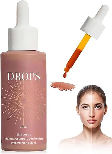 Bräunungstropfen zum Trinken, Bräunungstropfen zum Einnehmen, Selbstbräune Nahrhafte Braune Enhancer, 60ml Tanning Drops with Benefits Tan, Nähren Und Mit Feuchtigkeit Versorgt Bronz