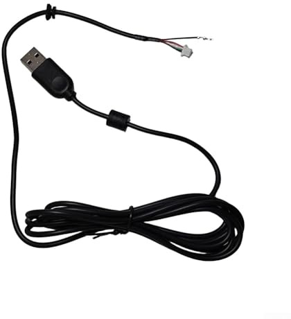 USB Repair Cable 1.8m for Logitech C920 C930e Webcam Replacement, 1080P HD Camera Line Wire with Plastic and Metal Connector, Compatible with C920e C930e Models, Suitable for