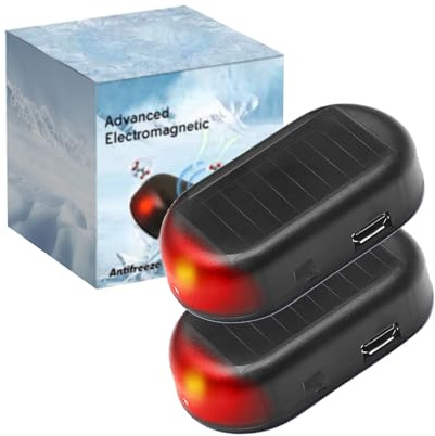AOHEWEI Elektromagnetisches Auto-Schneeräumungsgerät, Anti-Frost-Windschutzscheiben-Eiskratzer für den Winter, tragbares USB-aufladbares Eisschmelzwerkzeug, schneller und effizienter Entfroster für