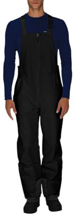 ARCTIX Herren Essential Insulated Bib Overalls Ski-Lätzchen, Schwarz, L / 32L