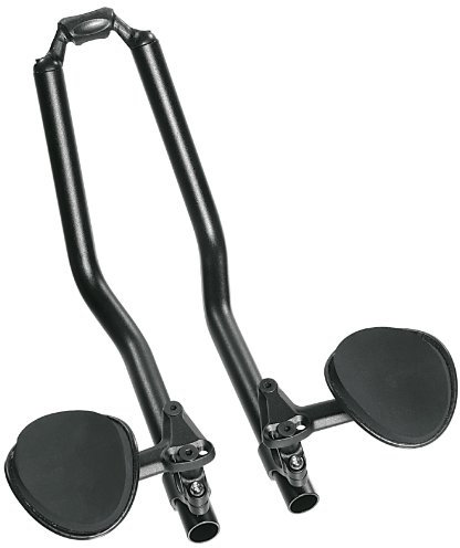 ergotec Lenkeraufsatz Tribar Professional / Aluminium AL6061-T6, verstellbar, mit Computerhalter, schwarz-sand,62002001, 63 x 32 x 32 cm