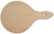 Piccolo tagliere in legno faggio. Ideale per cipolle, dimensioni 12,5 cm con manico sottile da 1,5 cm (diametro:5 cm).