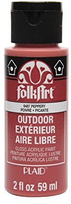 Folkart Acrylic Paint, red, 2 oz