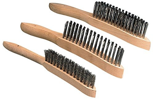 ESAB 0760024300 Four-row Mild Steel Wire Brush (Pack of 12)