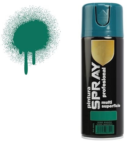 H HANSEL HOME Pintura Spray Verde Maquina 400 Ml