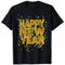 Happy New Year Konfetti Feuerwerk Silvester Party Outfit T-Shirt