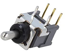 B13JH Schalter: Hebelschalter Pos: 3 SPDT 0,4A/28VAC -30-85°C NKK SWITCHES