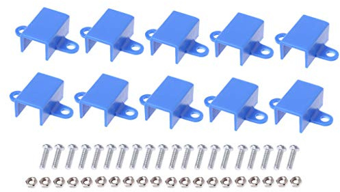 HLLR Pilote de Moteur 10 pièces Support de Montage N20 Base de Moteur à Engrenages Micro Support de Cadre de siège Fixe 12mm