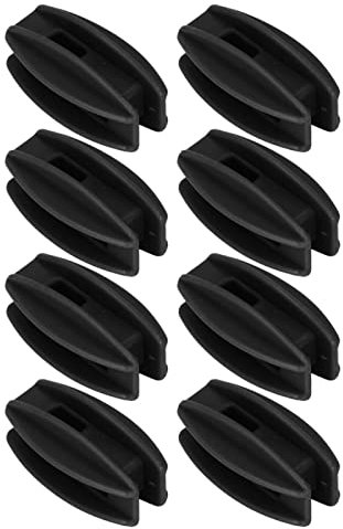 Corner Post Fence Insulator, Electric Fence Insulator 100PCS UV for Garden Black