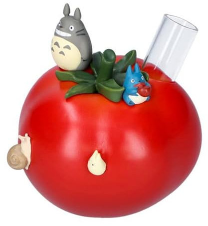 Studio Ghibli Via Bandai Benelic – Mon Voisin Totoro – Vase Simple pour tomates, Totoro et légumes, Produit Officiel Benelic