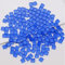 Yatinkim 160g Blau Mosaik-Fliesen für Basteln Glassteine Mosaik Steine Quadrat Kunsthandwerk Materials Dekorationen Kinder Erwachsene Handgefertigt Untersetzer