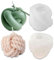 Cestony 2 Stück 3D-Wollknoten und magische Knotenform, Kerzenform, Silikonformen für die Herstellung von Kerzen, Harz, Säulen, Aromatherapie, Kerzen, Wachs, Seife, Blumen, Proben, Ton, Handwerk