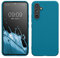 kwmobile Housse Compatible avec Samsung Galaxy A54 5G Coque - Housse de téléphone Protection Souple en Silicone - Bleu Vif