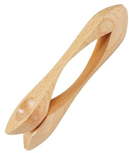 1 Stück Holz Musiklöffel Folk Percussion Instrument Erbe Musiklöffel Traditioneller Percussion Löffel Musical Folk Hand Holz Percussion Instrument für Party Festival Urlaub