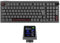EPOMAKER RT100 97 Tasten ISO(UK) Mechanische Gaming Tastatur mit Anpassbarem Mini TV, Dichtung, DREI Modi (BT5.0/2.4Ghz/USB-C), Hot Swappable Sockel, 5000mAh Akku (Grau, Sea Salt Silent)