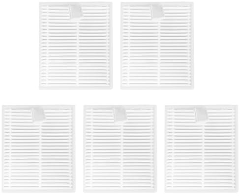 HEPA-Filter, Ersatzfilter, kompatibel mit für Conga 7490 für X-Treme, 7490 für Genesis Saugroboter, 5 Stück