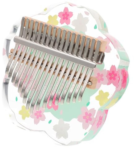 ERINGOGO Kalimba Für Anfänger 17-noten-mini-musikinstrument Leicht Zu Erlernen Tragbar Und Robust