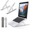 Lauviomify Support Ordinateur Portable,Alliage D'aluminium,Support pour Ordinateur Portable,Réglables en Hauteur sur 6 Niveaux avec MacBook, Lenovo, HP, Autres Laptops Tablettes 10” - 15.6”