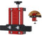 YANGUN Cabinet Door Installation Positioner, Adjustable Cabinet Door Installation Positioner, Cabinet Door Positioning Tool, Adjustable Length Cabinet Installation Tool for Woodworking (Red-1pcs)