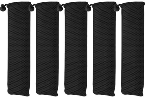 Lpitoy 5 Stück Tragbare Bestecktasche, Tragetasche, Bestecktasche Kordelzug, Geschirr-Aufbewahrungstasche, Reisetasche Für Messer, Gabel, Löffel, Essstäbchen