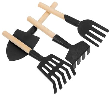 HEMOTON 4pezzi Attrezzi Da in Miniatura Accessori Per Case Delle Bambole Giocattoli Attrezzi Da Modelli Di e Decorazioni in Miniatura