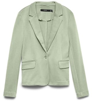 Vero Moda Blazer Vmjulia Ls pour Femme, JRS Noos, Vert Brouillard, Taille 46, Vert Brouillard, 42