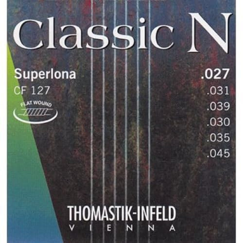 Thomastik Corde per chitarra classica Classic N Series set Superlona Light CF128 Flatwound
