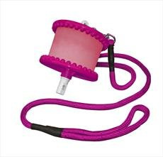 Likit Holder Pink Glitter | Stable Toy for Horses, use with Likit Horse Treats | Help Horse Boredom | Pink Glitter