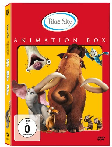 Blue Sky Animation Box inkl. Ice Age 1-3, Robots & Horton hört ein Hu!