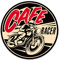 Retro Vintage Aufkleber -Finest Folia Sticker Old School Ace Kult Rockabilly (#3 Cafe)